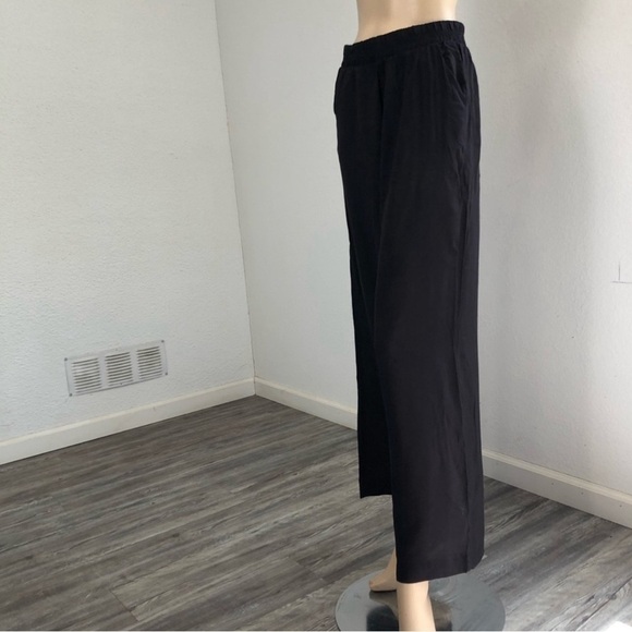 elan see true high waist pants elastic waist black - Picture 10 of 13